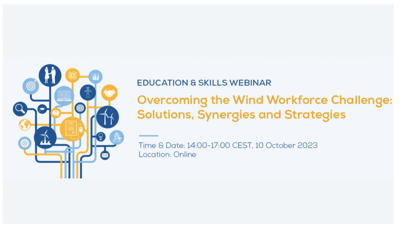 Education e Skills Webinar: Overcoming the Wind Workforce Challenge: Solutions, Synergies and Strategies